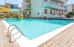 Beautiful apartment in Alba Adriatica with Outdoor swimming pool, WiFi and 1 Bedrooms